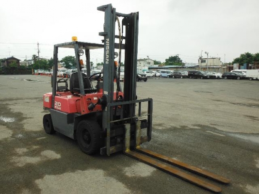 รถโฟล์คลิฟท์รอนำเข้า NISSAN รุ่น PJ02-114254  นำเข้าจากประเทศญี่ปุ่น 100\% ไม่เคยใช้งานในประเทศไทย