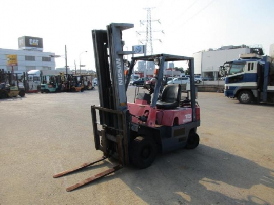 รถโฟล์คลิฟท์ NISSAN รุ่น NJ01-111235 นำเข้าจากประเทศญี่ปุ่น 100\% ไม่เคยใช้งานในประเทศไทย