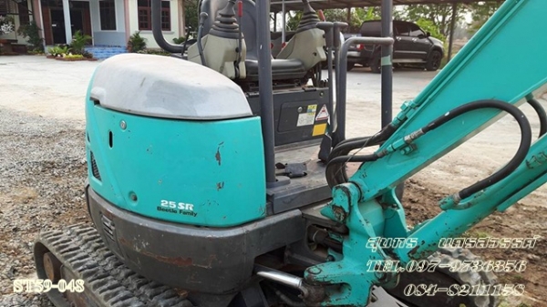 ขายด่วน KOBELCO SK25SR  สภาพเดิมๆ ใช้งานน้อย พร้อมใช้งาน ราคาสุดคุ้ม