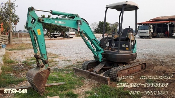 ขายด่วน KOBELCO SK25SR  สภาพเดิมๆ ใช้งานน้อย พร้อมใช้งาน ราคาสุดคุ้ม