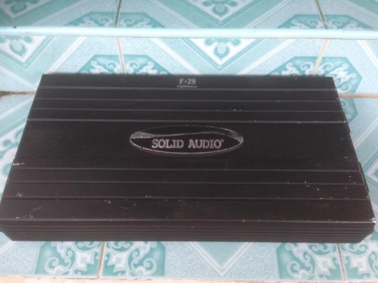 แอมป์คลาสเอบี2ch SOLID AUDIO สภาพดี งานเกาหลี ปกติทุกอย่าง ขับกลางแหลมแรงๆ เสียงดีมาก ขาย 2450 บาท มีวีดีโอเทสหน้าเฟสผม สนใจ0892425454 อยู่สระบุรีส่งได้