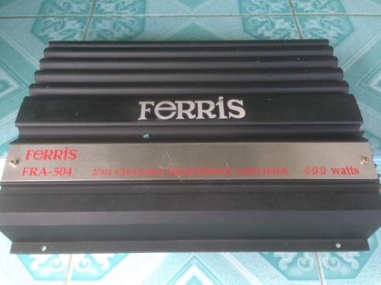 แอมป์4ch FERRIS ขาย 1550 บาท