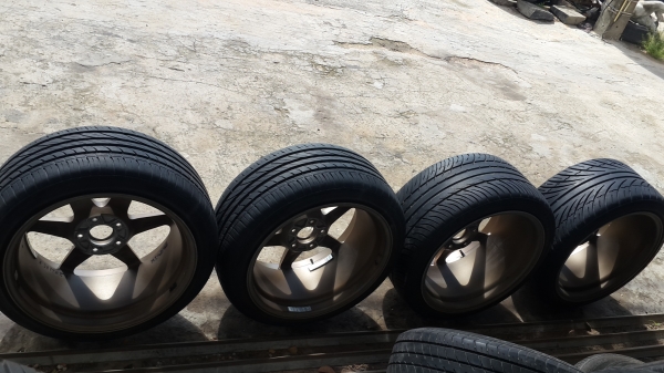 แม็กขอบ 18 Te37 5 รู ไม่คต ไม่ซ่อม