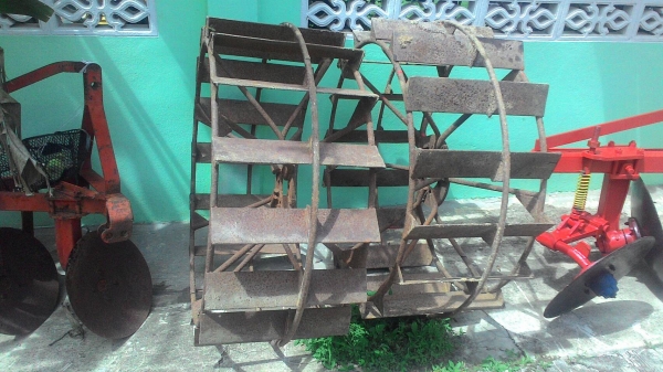 ล้อเหล็กสภาพเก่าเก็บ