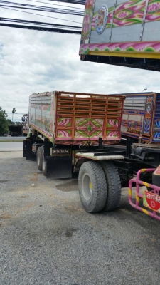 ขายรถพ่วงดัมพ์ ISUZU เครื่อง 360 แรง ปี 52 แม่ลูกดัมพ์มิเนียม ลูก 3 เพลาแท้ ทะเบียนพร้อม