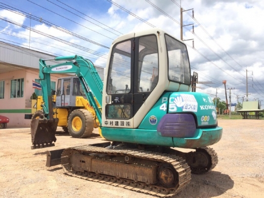ขายรถแบคโฮ KOMATSU PC45-7 คอลโทรลสั้น รถนอกนำเข้าเอง สภาพสวยพร้อมใช้งาน มีVDOการทำงานครับ ขายรถแบคโฮ KOMATSU PC45-7 คอลโทรลสั้น รถนอกนำเข้าเอง สภาพสวยพร้อมใช้งาน มีVDOการทำงานครับ