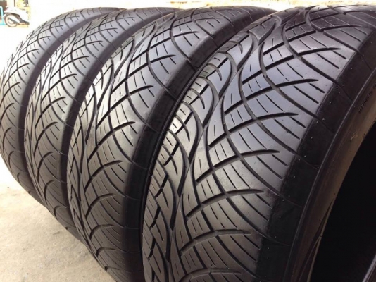 ยาง NITTO 265-60-18 made in japan ปี13 ครบชุด 4 เส้น 9999  สวยๆไม่บวมไม่กินข้างดอกยางเหลือเยอะเอาไปวิ่งกันใด้อีกยาวค่ะ