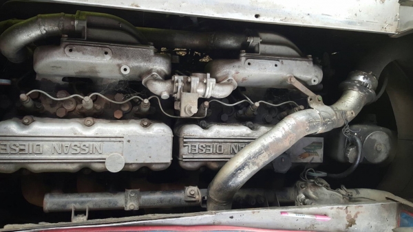 ขาย รถบัสพัดลม ยาว 12 เมตร คัสซี NISSAN เครื่อง PE6 เทอร์โบอินเตอร์ 275 แรงม้า ช่วงล่าง HINO ZM ตัวถ