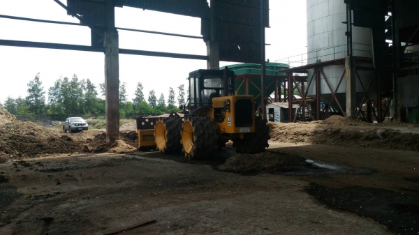 รถดันล้อหนาม สภาพพร้อมใช้