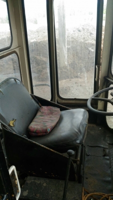 รถดันล้อหนาม สภาพพร้อมใช้