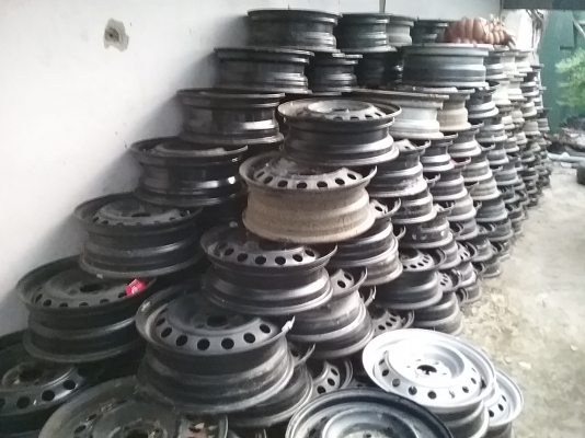 กะทะล้อ 4รู 5 รู ขอบ14",15"