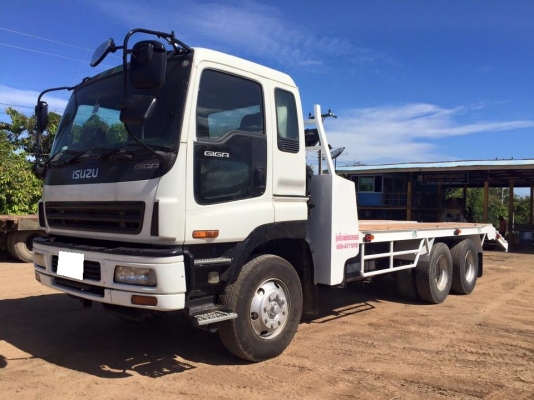 แสงฟ้าเต๊นท์รถ//ขายรถ10ล้อ 2เพลา เทนเล่อต่อใหม่ ISUZU-GIGA ปี46 GXZ23KZ22