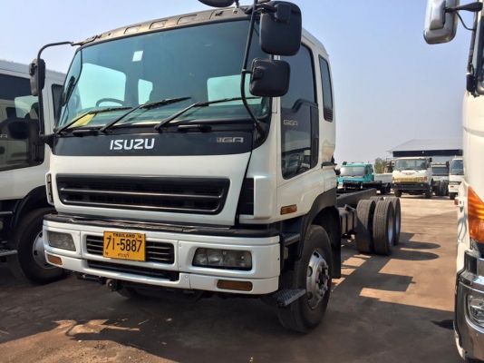 แสงฟ้าเต๊นท์รถ//ขายรถ10ล้อ 2เพลา เทนเล่อต่อใหม่ ISUZU-GIGA ปี46 GXZ23KZ22