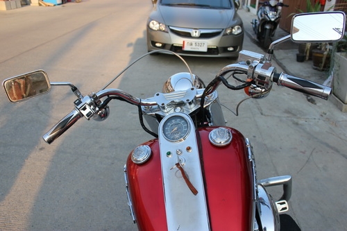 +++HONDA STEED 600 แต่งฮาเล่ย์ ทะเบียนแท้ +++