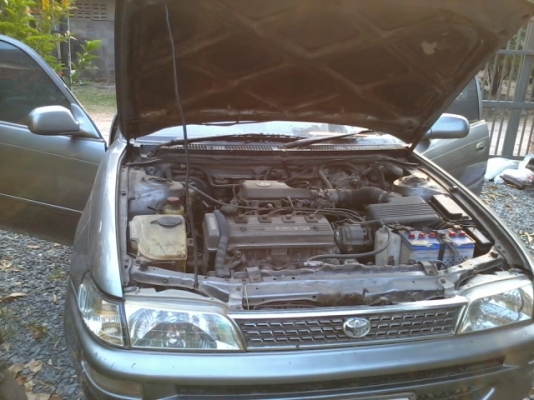 ขายรถเก๋ง TOYOTA COLOLA ติดแกส พร้อมใช้ ทะเบียนปกติ