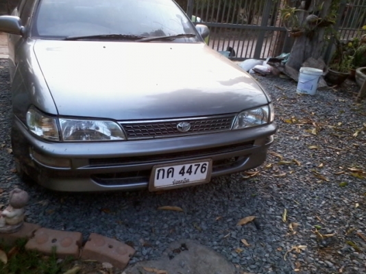 ขายรถเก๋ง TOYOTA COLOLA ติดแกส พร้อมใช้ ทะเบียนปกติ