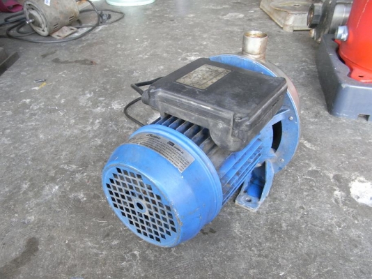 ขายปั้มน้ำหอยโข่ง STAC 1 HP. 220 V made in Italy ฝาครอบและใบพัดสแตนเลสอย่างดี ใช้ไฟบ้าน สภาพสวย รับประกันคุณภาพ