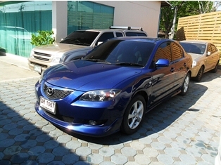 MAZDA 3 1.6 4DRS. ปี2005 สีน้ำเงิน  AT