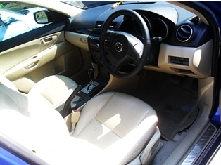 MAZDA 3 1.6 4DRS. ปี2005 สีน้ำเงิน  AT