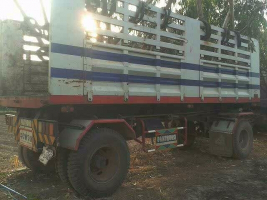 ขายด่วน รถสิบล้อมิตซูพ่วง  แม่-ลูก ดั้มพ์  เครื่อง 320  พร้อมใช้งาน