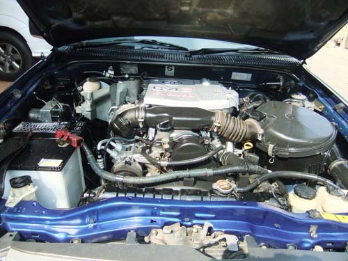 TOYOTA TIGER CAB 4WD เครื่องยนต์ 2.5 ไฟฟ้า ปี 2002