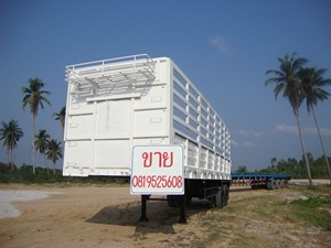 ขายด่วนหางคอกเกษตรยาว 10.5 เมตร 2 เพลา จำนวน 1 หาง / ติดต่อคุณตั้ม 081-9512529