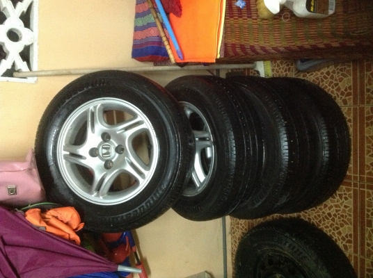 ขายยางสภาพดีพร้อมแมก