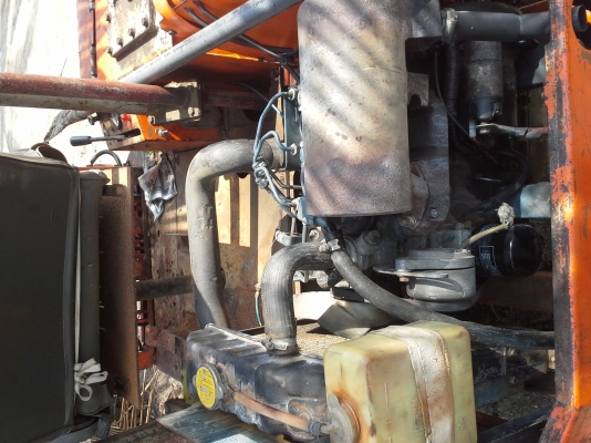 ขาย KuBuTa KH30 เก่าญี่ปุ่น  ชื้อมาโกยดินในท้องร่องสวน เสร็จงานเลยขาย