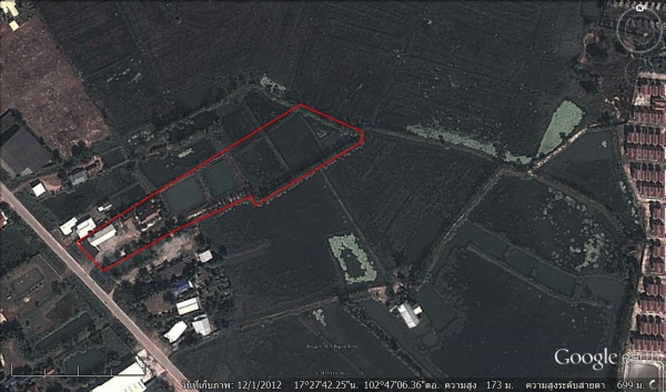 ขายที่ดินโฉนดแปลงสินทรัพย์เป็นทุน(ห้ามโอน 10ปี)สามารถโอนได้ปี58  เนื้อที่  7 - 2 - 18  ไร่