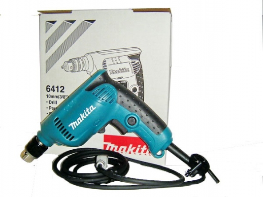 ขาย-MAKITA 6412 กำลังไฟฟ้า450W 10มม.(3/8")สว่านไฟฟ้า 2ระบบ หมุนซ้าย-ขวา เจาะหรือใช้เป็นสว่านขันสกรูต่างๆ พร้อมใบรับประกัน ขาย-MAKITA 6412 กำลังไฟฟ้า450W 10มม.(3/8")สว่านไฟฟ้า 2ระบบ หมุนซ้าย-ขวา เจาะหรือใช้เป็นสว่านขันสกรูต่างๆ พร้อมใบรับประกัน