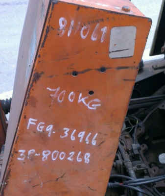 ขาย โฟอร์คลิฟต์ Toyota 700 kg เครื่องดีเซล คันเล็ก ใช้งานสะดวก นครปฐม