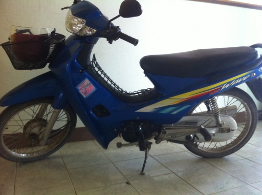 ขาย Wave 100 สีน้ำเงิน เดิมๆพร้อมโอน ราคาคุยกันได้ค่ะ