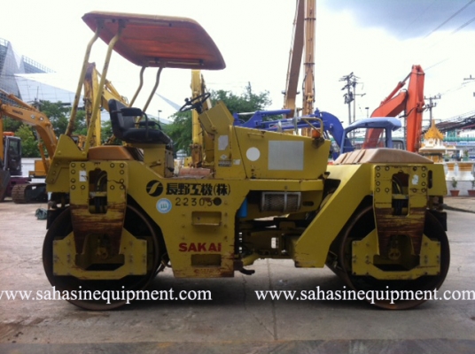 รถบด SAKAI รุ่น SW60 (7 TON) บจก.สหสินอีควิปเม้นท์ โทร.081-5851880, 02-5168100-1 www.sahasinequipment.com รถบด SAKAI รุ่น SW60 (7 TON) บจก.สหสินอีควิปเม้นท์ โทร.081-5851880, 02-5168100-1 www.sahasinequipment.com