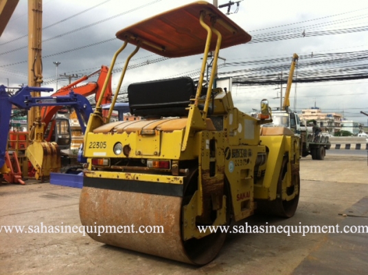 รถบด SAKAI รุ่น SW60 (7 TON) บจก.สหสินอีควิปเม้นท์ โทร.081-5851880, 02-5168100-1 www.sahasinequipment.com รถบด SAKAI รุ่น SW60 (7 TON) บจก.สหสินอีควิปเม้นท์ โทร.081-5851880, 02-5168100-1 www.sahasinequipment.com