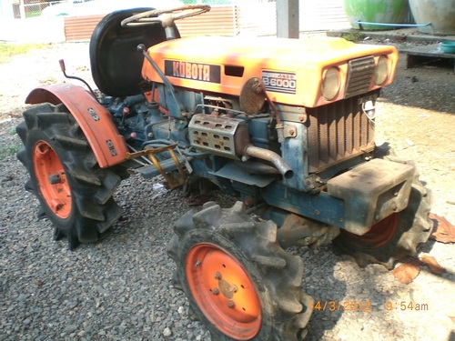 รถไถเล็กเก่านอก คูโบต้า 2 เพลา  15 แรงม้า พร้อมชุดโรตารี่ 1 เมตร