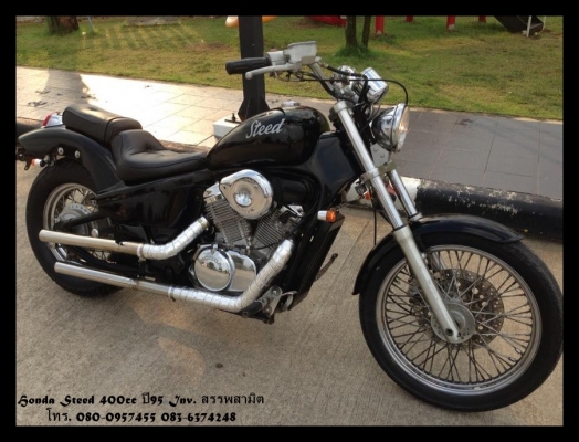 (ลดกระหนํ่า)ขาย...Honda steed 400cc ปี94 Inv. สรรพสามิต สภาพเยี่ยม 65,000 -