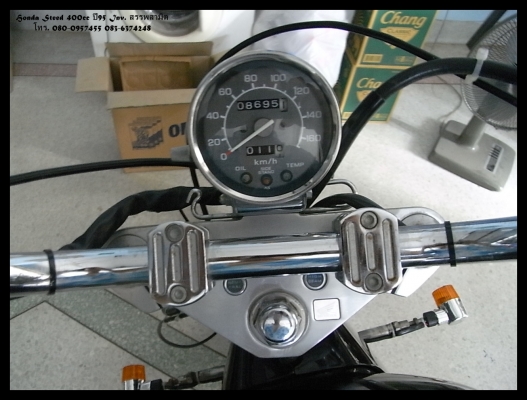 (ลดกระหนํ่า)ขาย...Honda steed 400cc ปี94 Inv. สรรพสามิต สภาพเยี่ยม 65,000 -