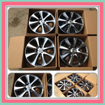 ขายแม็กซ์เดิมมือ2 ขอบ15 Honda City 4รู100 ราคา 4,200บ.ราคาถูก