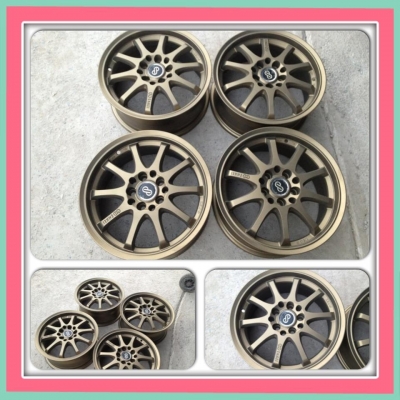 ขายแม็กซ์มือ2 ขอบ15 Enkei SC21 5 รู 100/114 ราคา 7500 บาทถูก