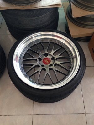ขายล้อ bbs lm แท้ พร้อมยาง สภาพใหม่