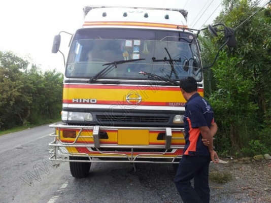 รถบรรทุก 10 ล้อตู้เย็น ยี่ห้อ HINO รุ่น FL1MNKA