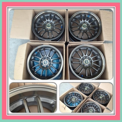 ขายแม็กซ์มือ2 RE 30 ขอบ15 4รู100/114 ราคา 7300 บาทราคาถูก