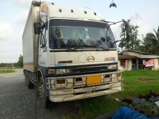 รถบรรทุก 10 ล้อตู้เย็น ยี่ห้อ HINO รุ่น FL1JNLA