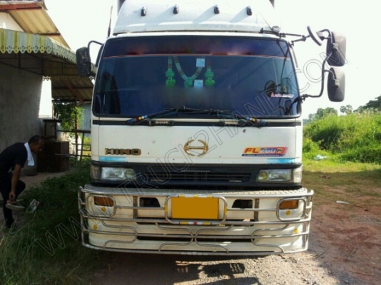 รถบรรทุก 10 ล้อตู้เย็น ยี่ห้อ HINO รุ่น FL1JNLA