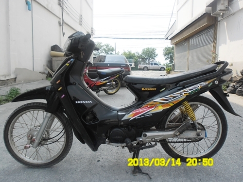 wave100รถบ้านเครื่องดีเครื่องดีภาษีไม่ขาดเอกสารครบโอนใด้