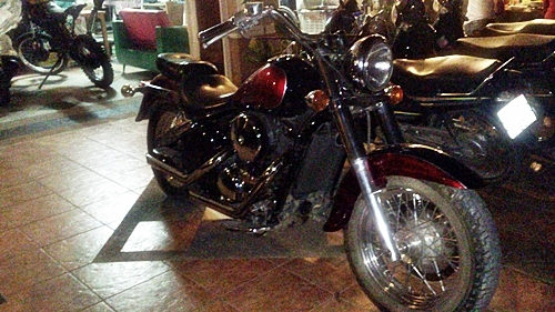 ลดราคาขาย Kawasaki Valcan 400 สีดำแดง สรรพสามิตร เชียงใหม่