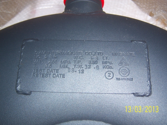 ถังแก๊สโดนัท ใหม่แกะกล่องครับ