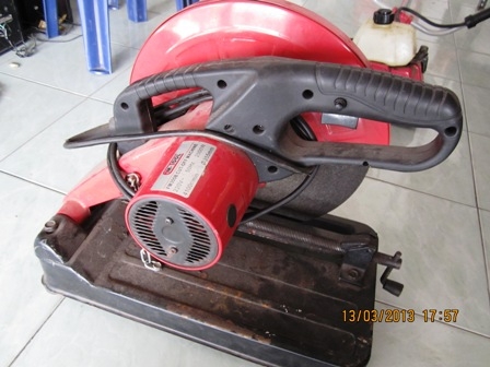 เครื่องตัดไฟเบอร์HM TOOLรุ่นFM355B 14นิ้ว สภาพใหม่ ราคาถูก