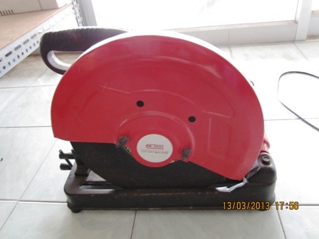 เครื่องตัดไฟเบอร์HM TOOLรุ่นFM355B 14นิ้ว สภาพใหม่ ราคาถูก