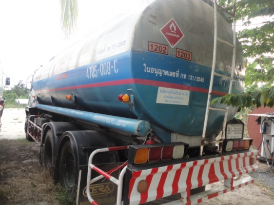 รถ 10 ล้อบรรทุกน้ำมัน MITSUBISHI FN527 เครื่อง 6D16 ถัง 16000 ลิตร รถสวยพร้อมใช้